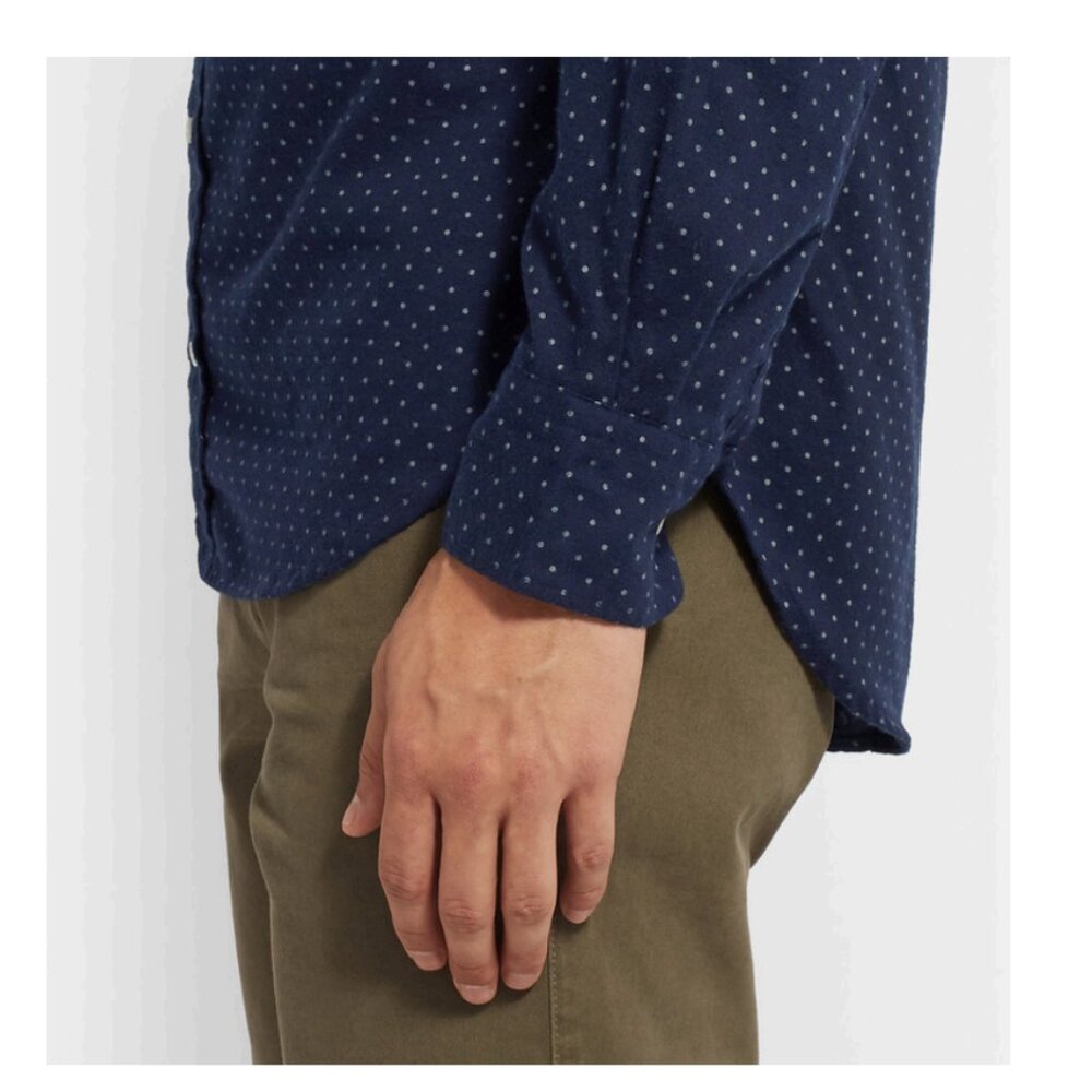 Vintage Gitman Bros Button Down Collar Polka Dot … - image 4